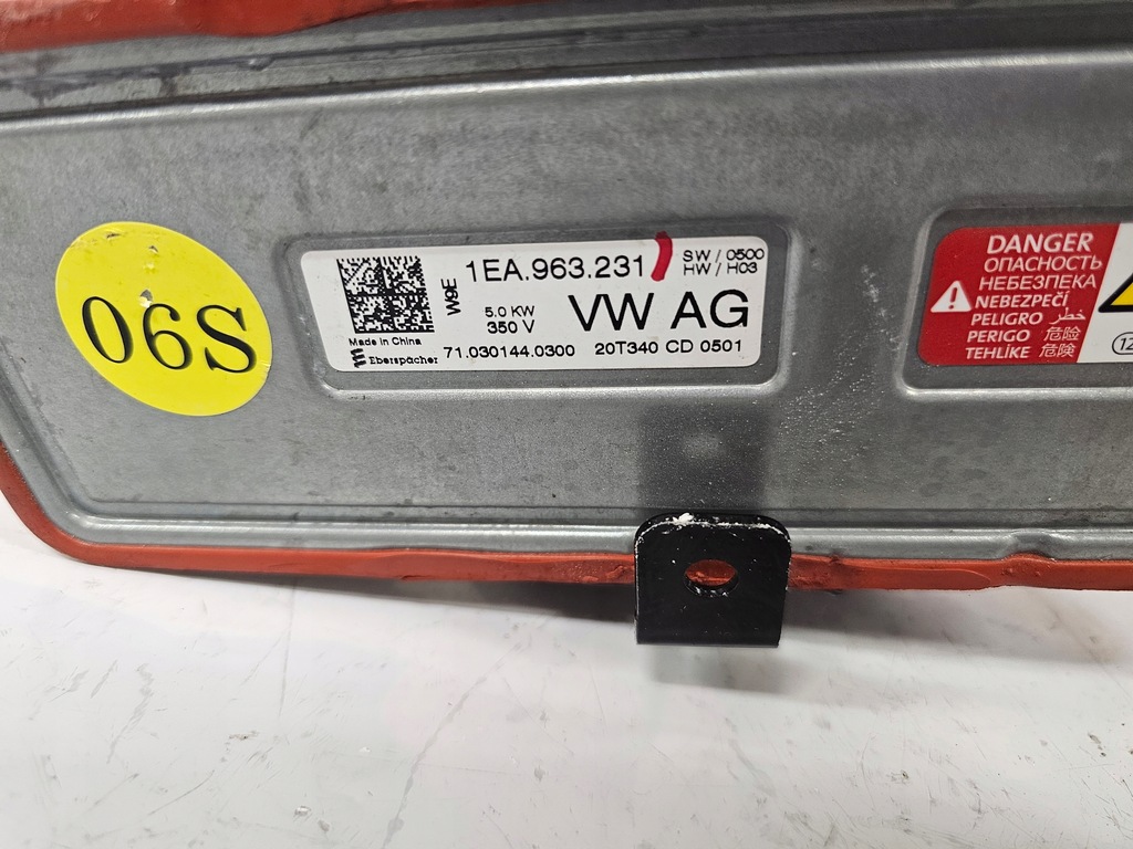 фото №10, Volkswagen id.3 id3 теплообмінник нагрівач рідина 1ea963231 1ea963221b