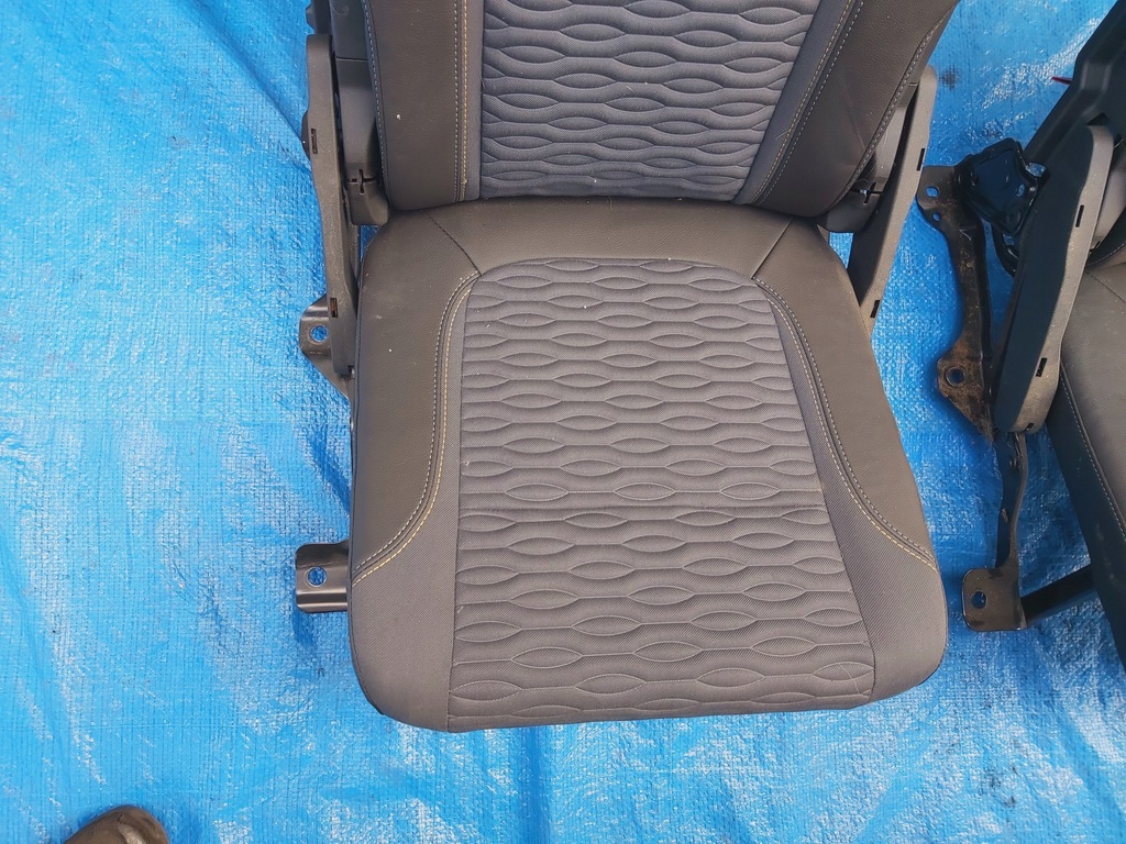 фото №12, Opel-części | zafira c сидіння сидіння заднє сидіння задня 7osób шкіра комплект