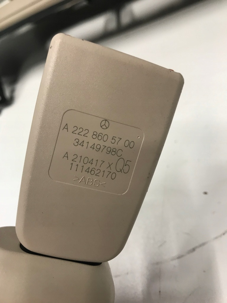 фото №12, Mercedes w222 разъём зажим поперечина левая/правая 2x