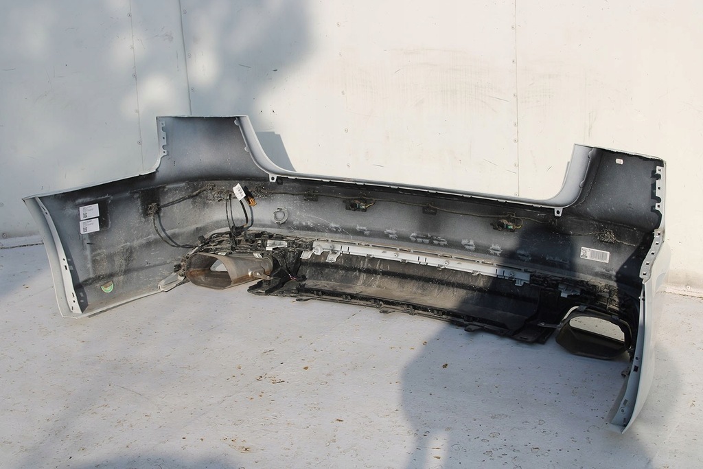 фото №15, Audi a6 sedan задняя бампер задний крышка багажника багажника 4g 4g5 лампы 2y2y ls9r biał