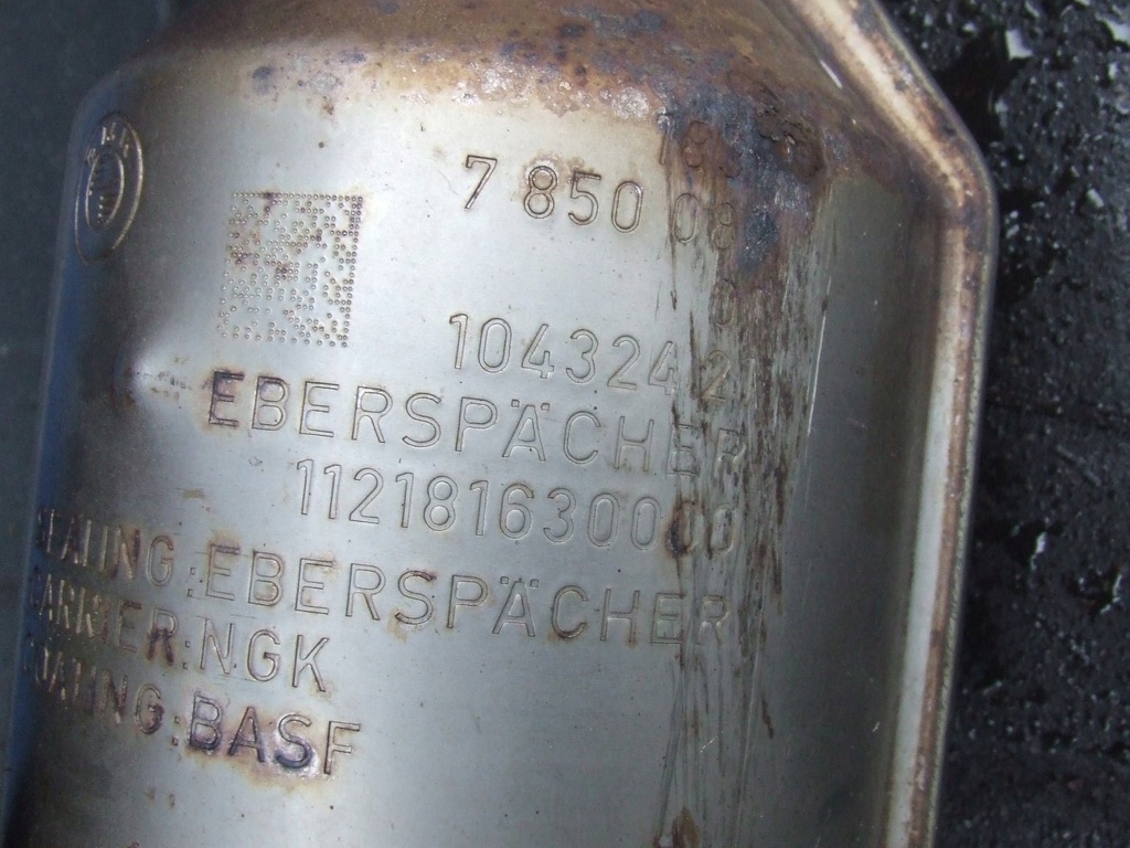 фото №15, Bmw 4 f32 m4 f82 m3 3.0 24v гаситель конечный выхлоп катализатор