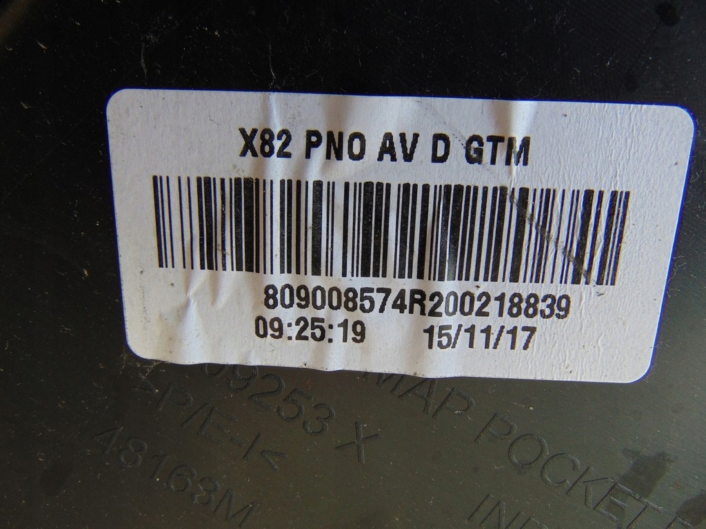 фото №15, Обивка обшивка правый перед vivaro b trafic iii 3 809008574r 73tys km