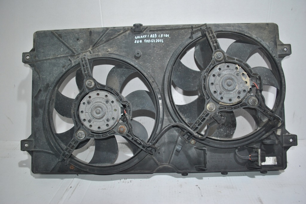 фото №1, Вентилятор радиатора galaxy mk1 1.9 7m0121207l