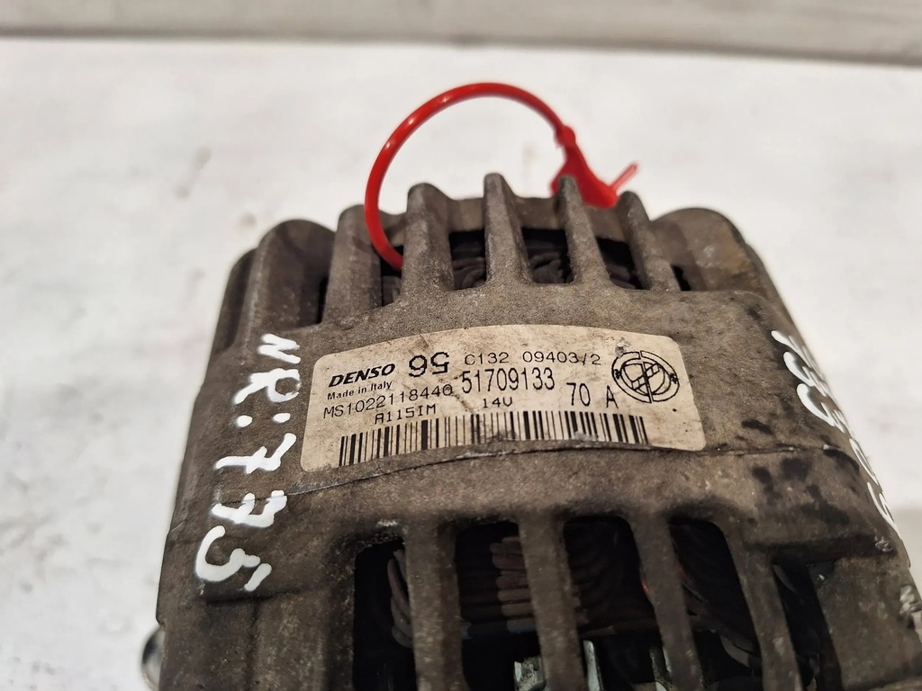 фото №6, Генератор denso 51709133 fiat grande punto 1.2 8v 70a 05-