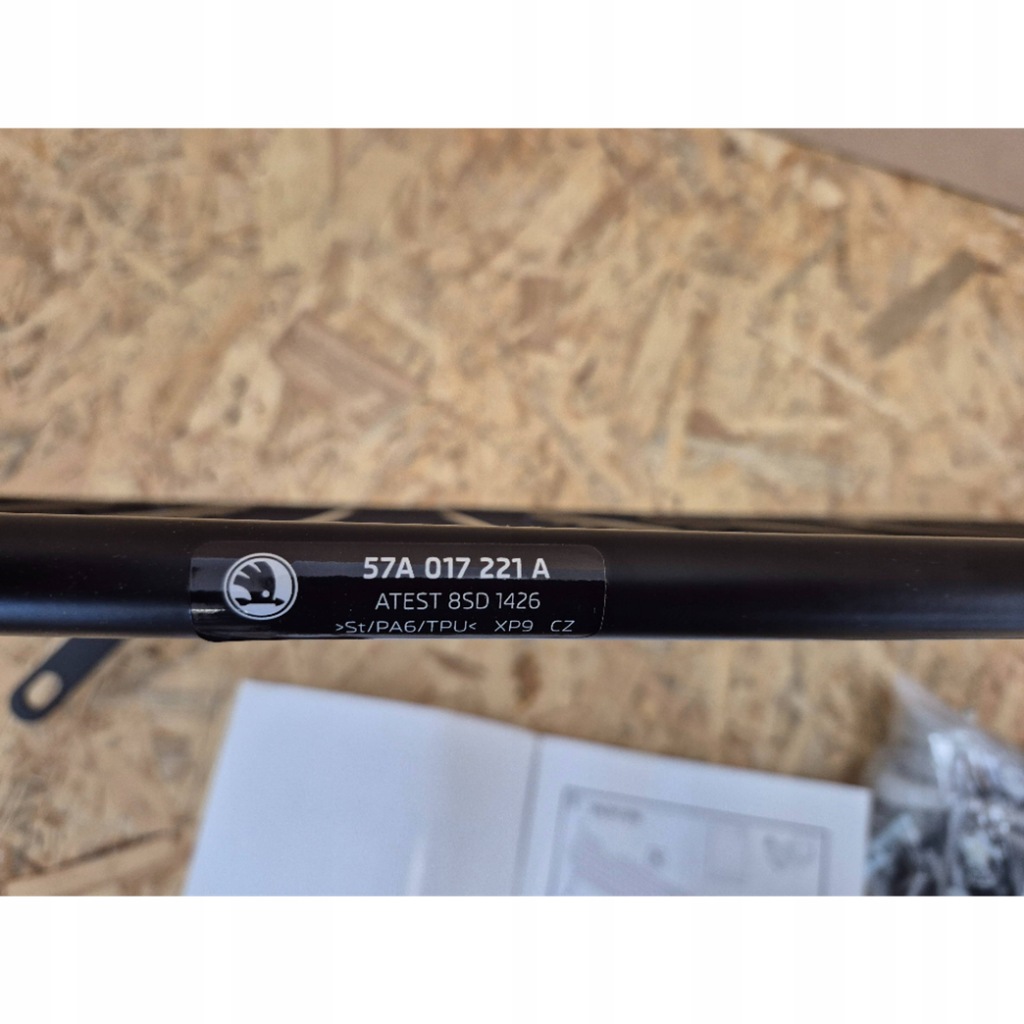 фото №6, Skoda karoq 17- решітка сітка багажника 57a017221a nowa