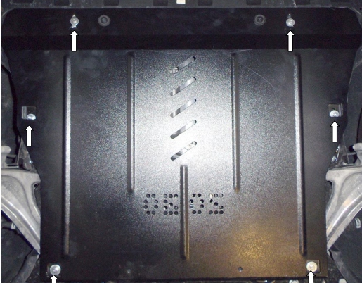 фото №7, Volvo v90 2015- - стальной нижняя защита двигателя 0605