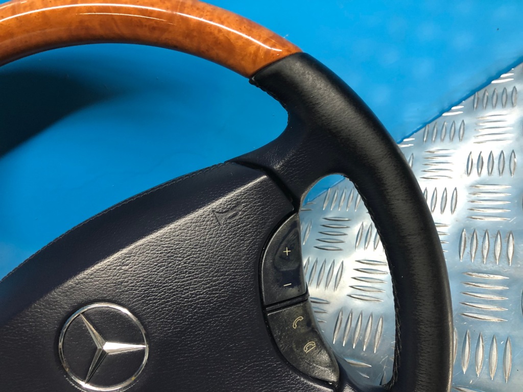 фото №8, Mercedes w220 воздуховод drewno подушка кожа