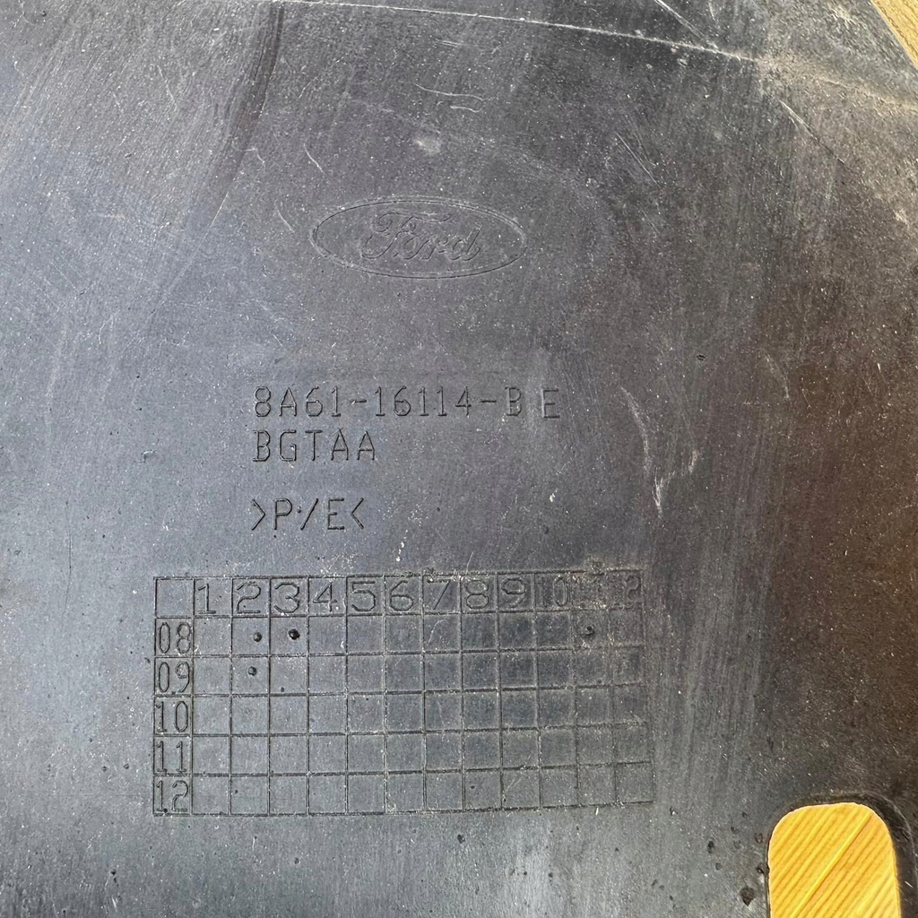фото №9, Підкрилок правий перед праве передні ford fiesta mk7 8a61-16114-b