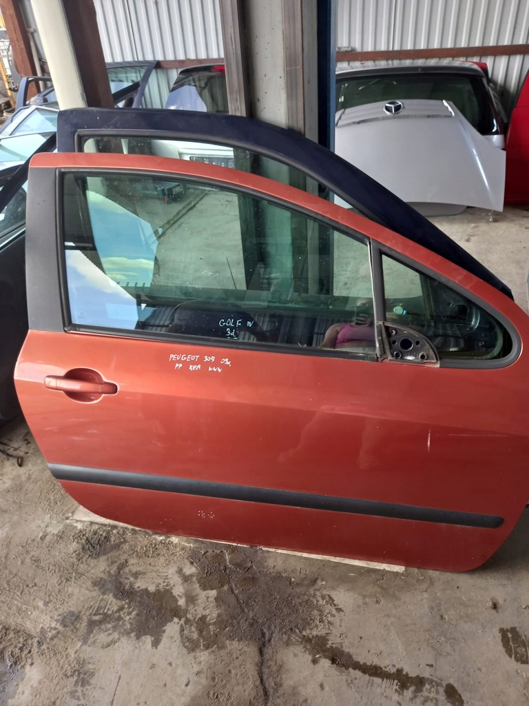 фото №6, Двері правий перед peugeot 307 02r. keac 3d