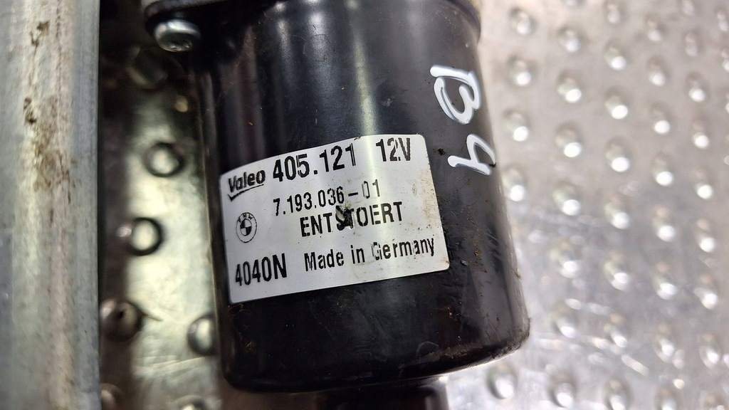 фото №7, Механізм моторчик двірник перед 7193036 bmw 1 e81 lift e87 europa