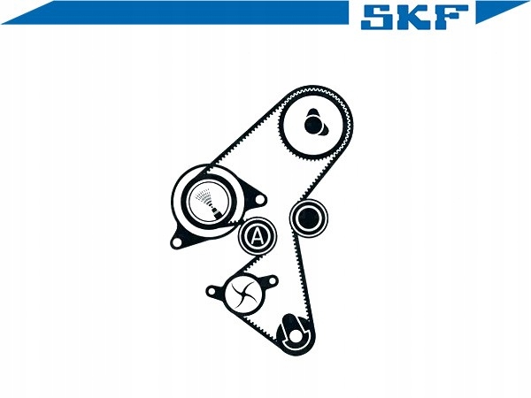 фото №2, Комплект - набор ремень распределительного вала [skf]