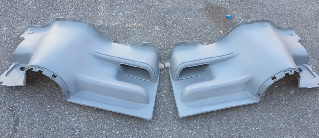 фото №1, Панель боковий захист обшивка лівий задня renault twingo