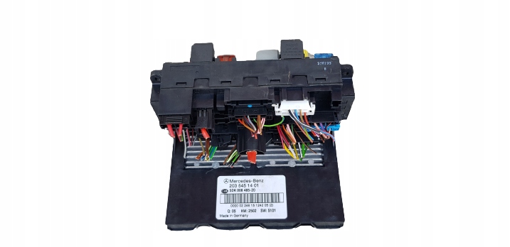 фото №1, Mercedes w203 модуль sam коробка