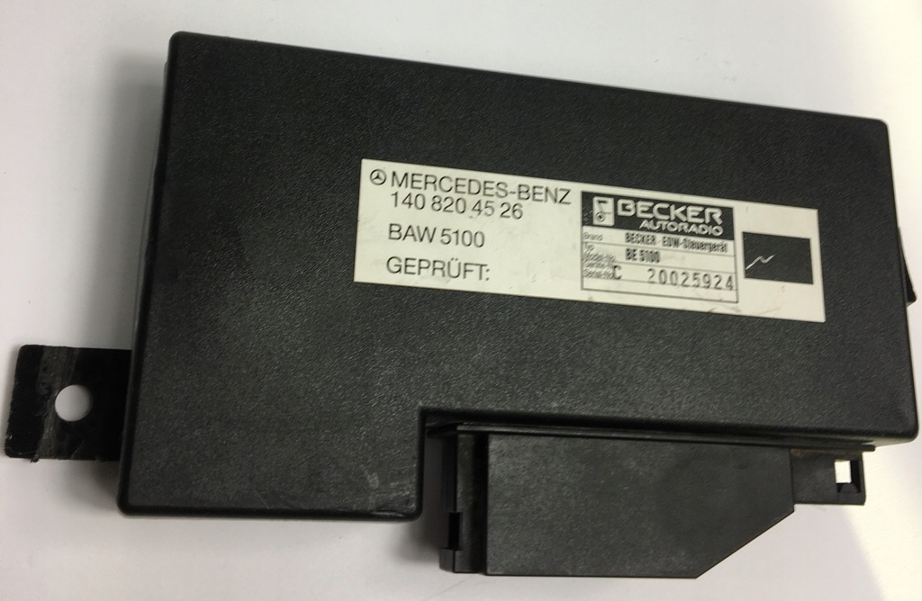 фото №1, Модуль сигнализация радио becker mercedes w140 s klasa 1408204526