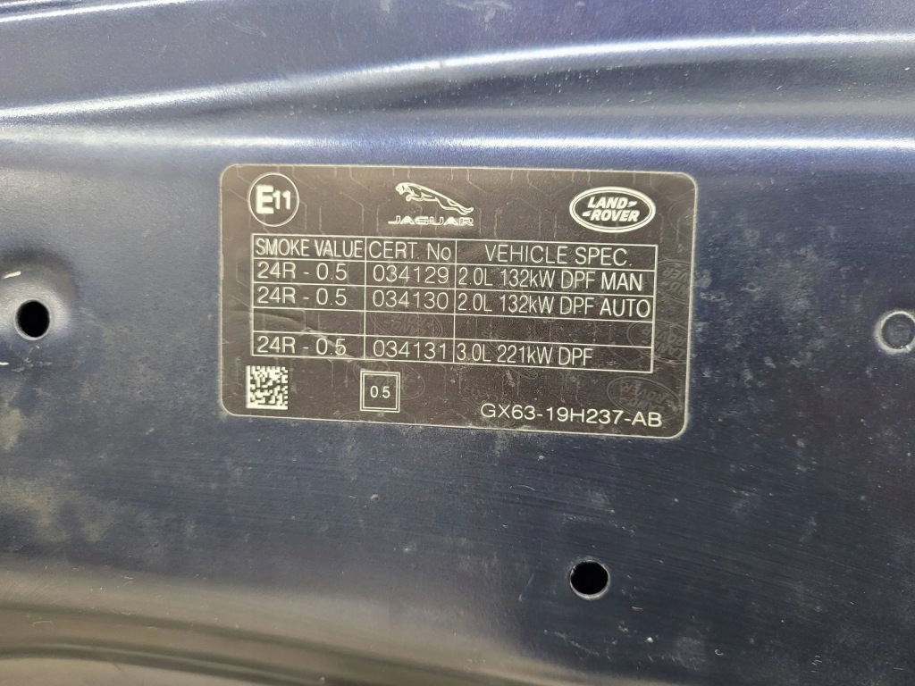 фото №15, Jaguar xf ii 2 x260 15+ капот крышка двигателя перед передняя fv