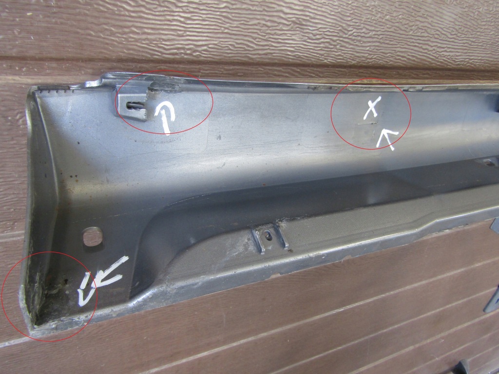 фото №9, Молдинг поріг ліва mitsubishi outlander 3 12-