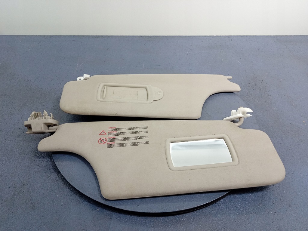 фото №2, Renault modus защита солнцезащитные козырьки kpl