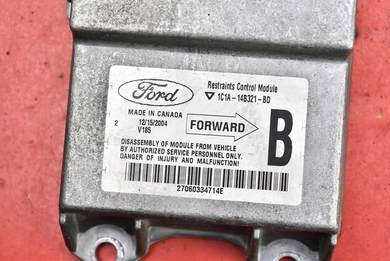 фото №7, Модуль датчик подушка безопасности подушек 1c1a-14b321-bd ford transit 5 v 00-06