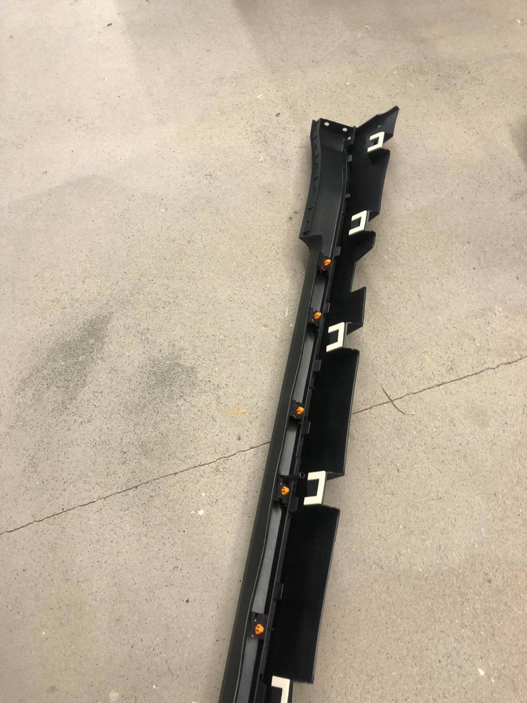 фото №9, Накладка поріг ліва ford mustang 2018 2019 2020