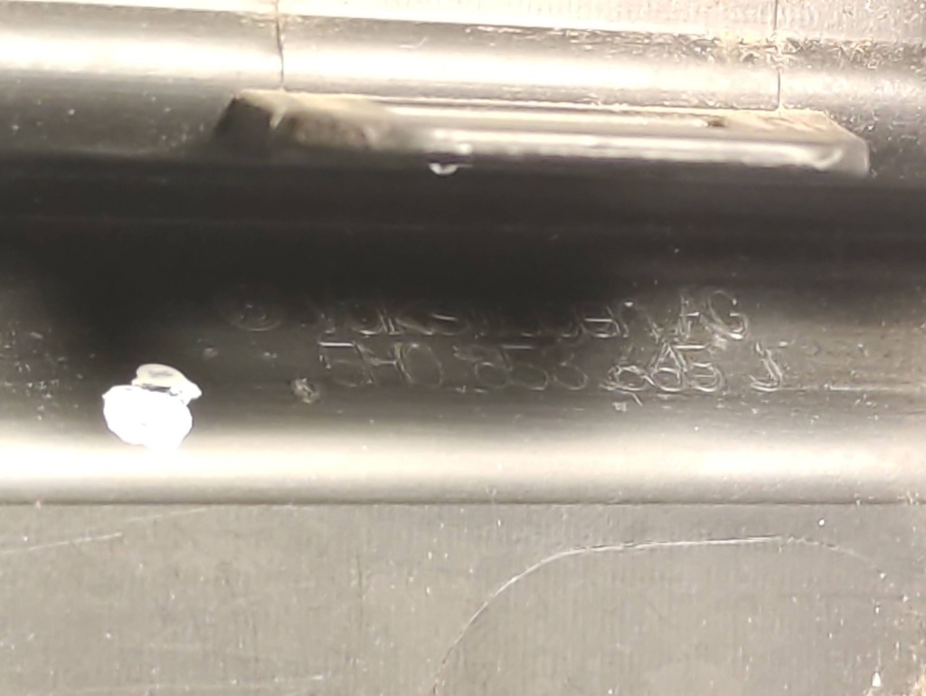 фото №10, Vw golf viii 8 решётка бампера левый перед 5h0853665j