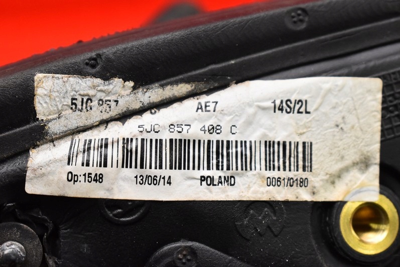 фото №16, Зеркало правое серебристый 5jc857408c uk seat toledo 4 iv 12-18 5 pin