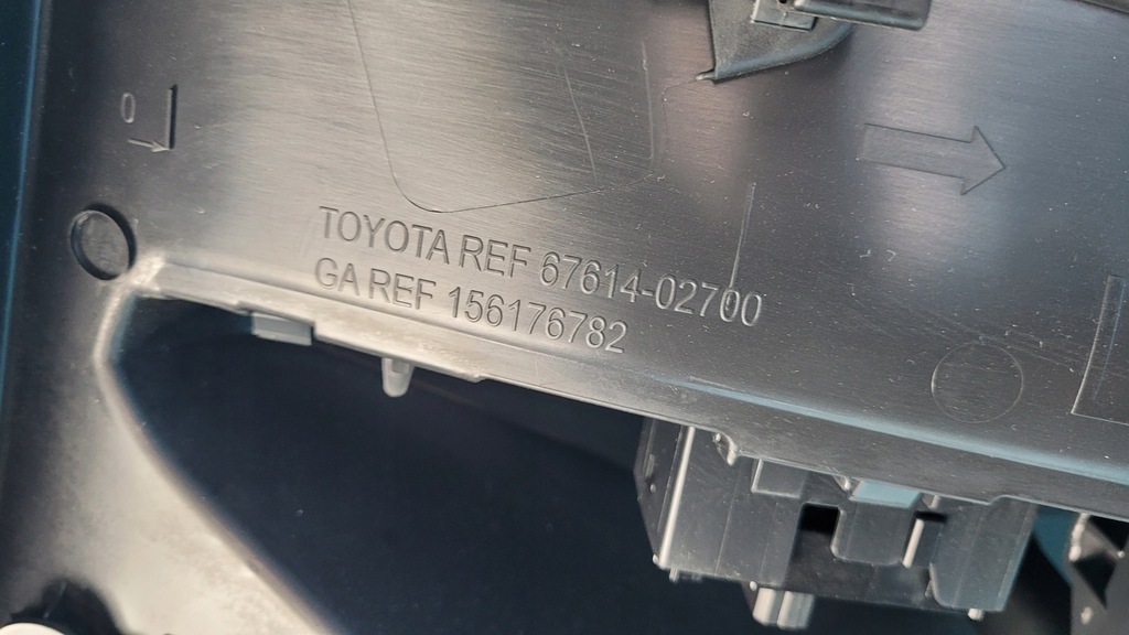 фото №11, Suzuki swace corolla e21 21r обшивка дверь левый задняя kombi 67614-02700