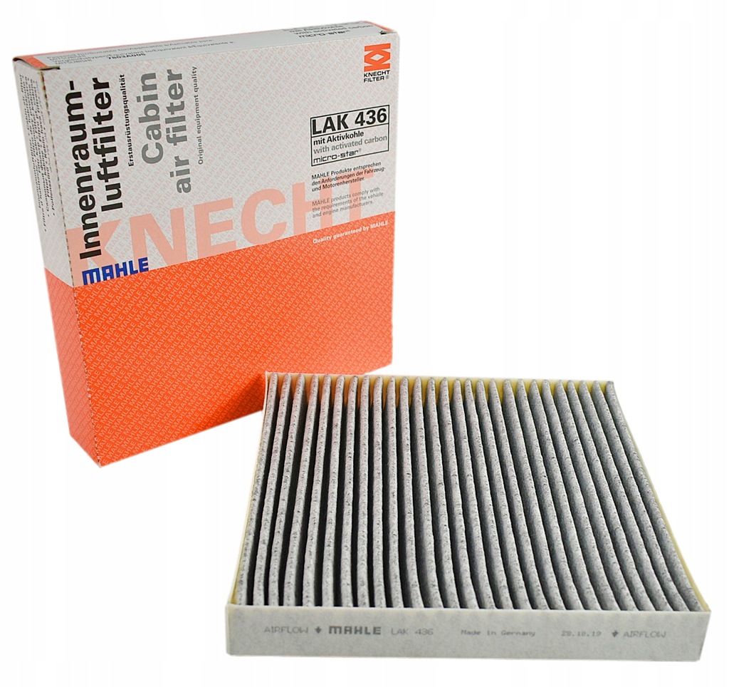 фото №1, Knecht lak 436 фильтр, вентиляция пространство пассажирский