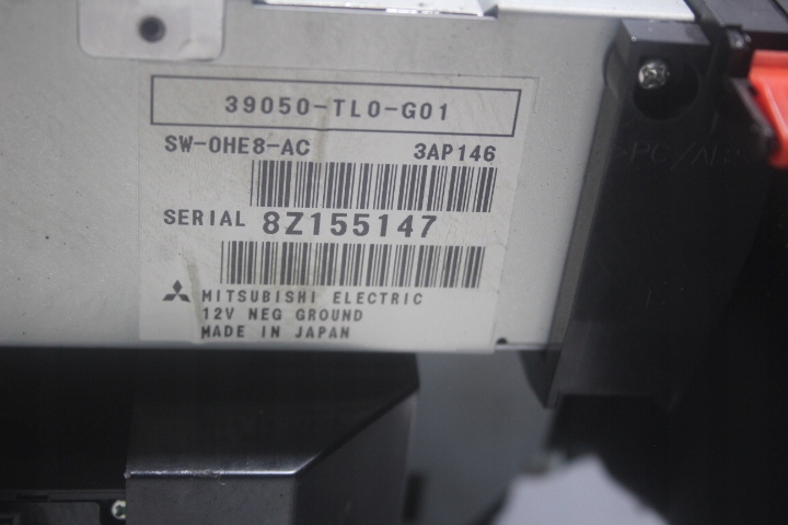 фото №4, Панель радио honda accord viii