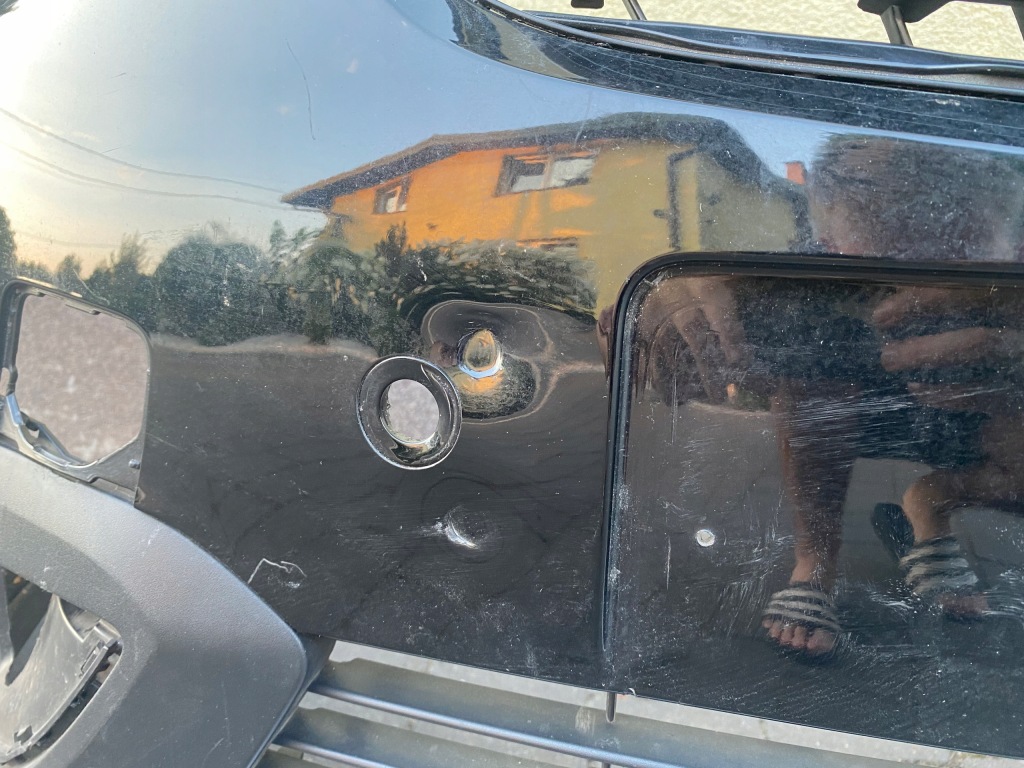 фото №2, Opel crossland x бампер передний перед 4xpdc решётка радиатора