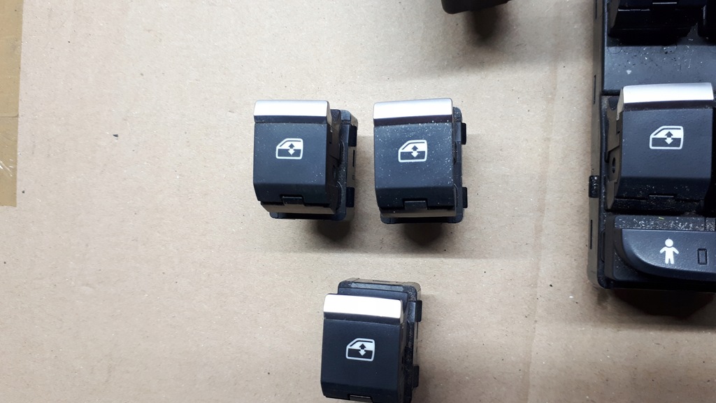 фото №11, A4 b9 8w перемикачі вікон перемикач 4x хром a5