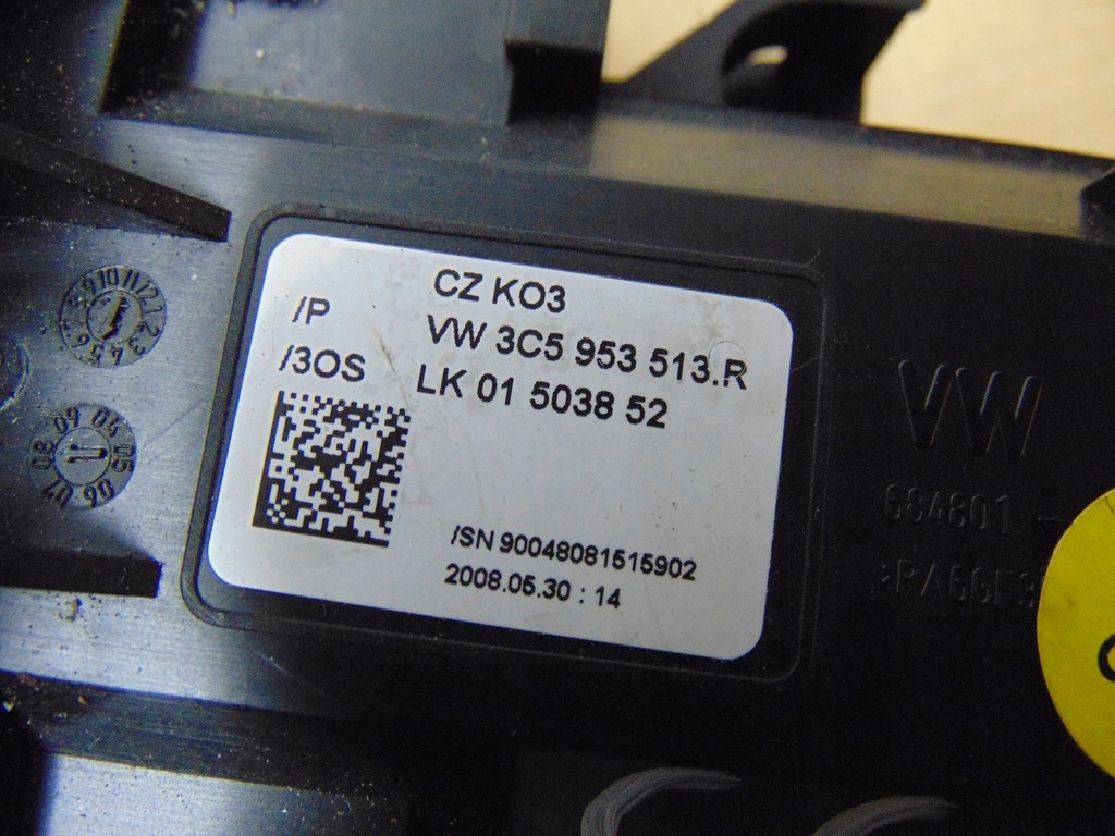 фото №12, Перемикач комбінований vw passat cc 3c5953507br