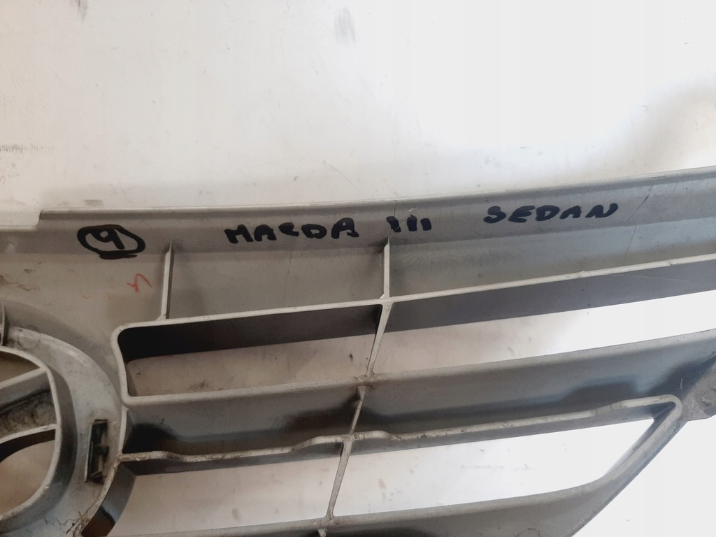 фото №11, Решётка радиатора решётка радиатора бампер перед mazda iii 3 bk sedan 2003-