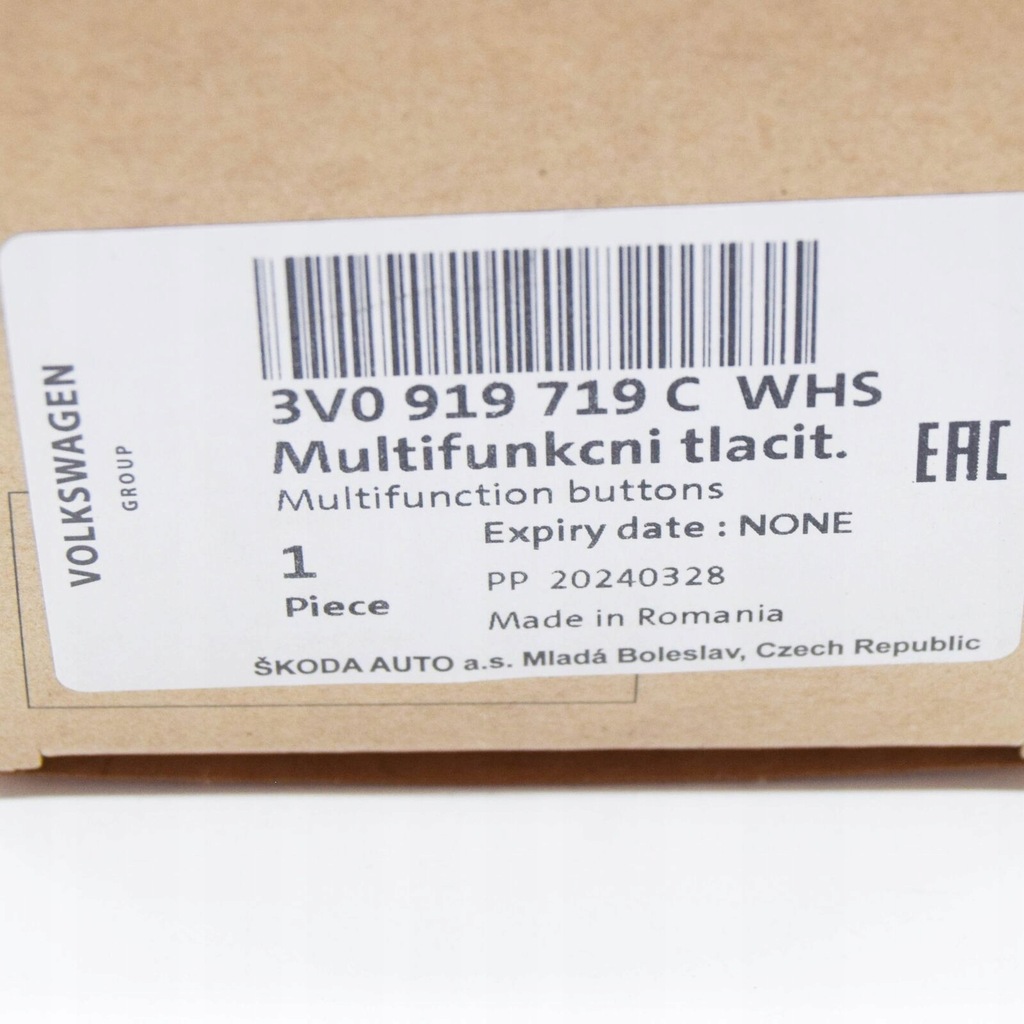 фото №9, Skoda karoq nu кермо wheel багатофункціональний buttons 3v0919719cwhs