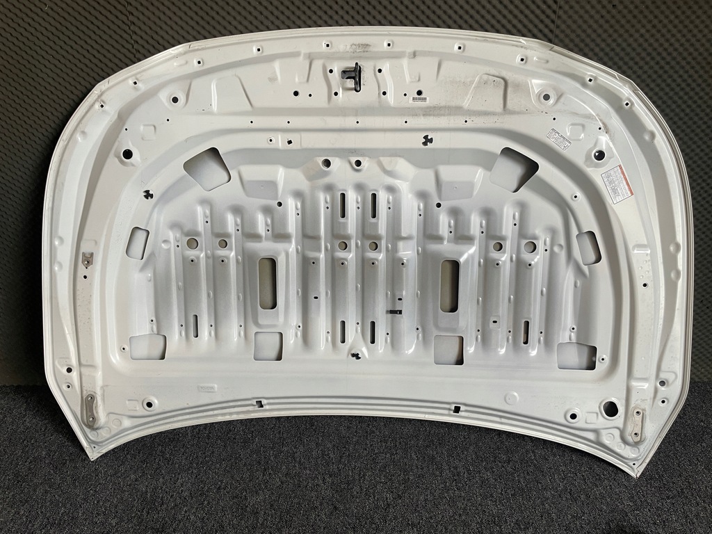 фото №5, Toyota highlander iv капот белый grad