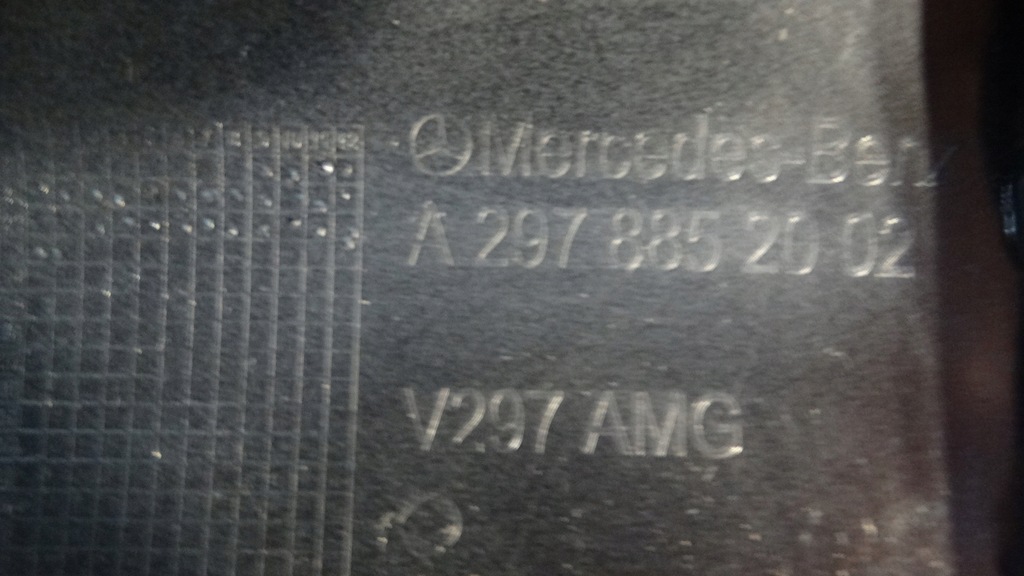 фото №15, Mercedes eqs v297 amg 2021- накладка спойлер бампера перед a2978852002