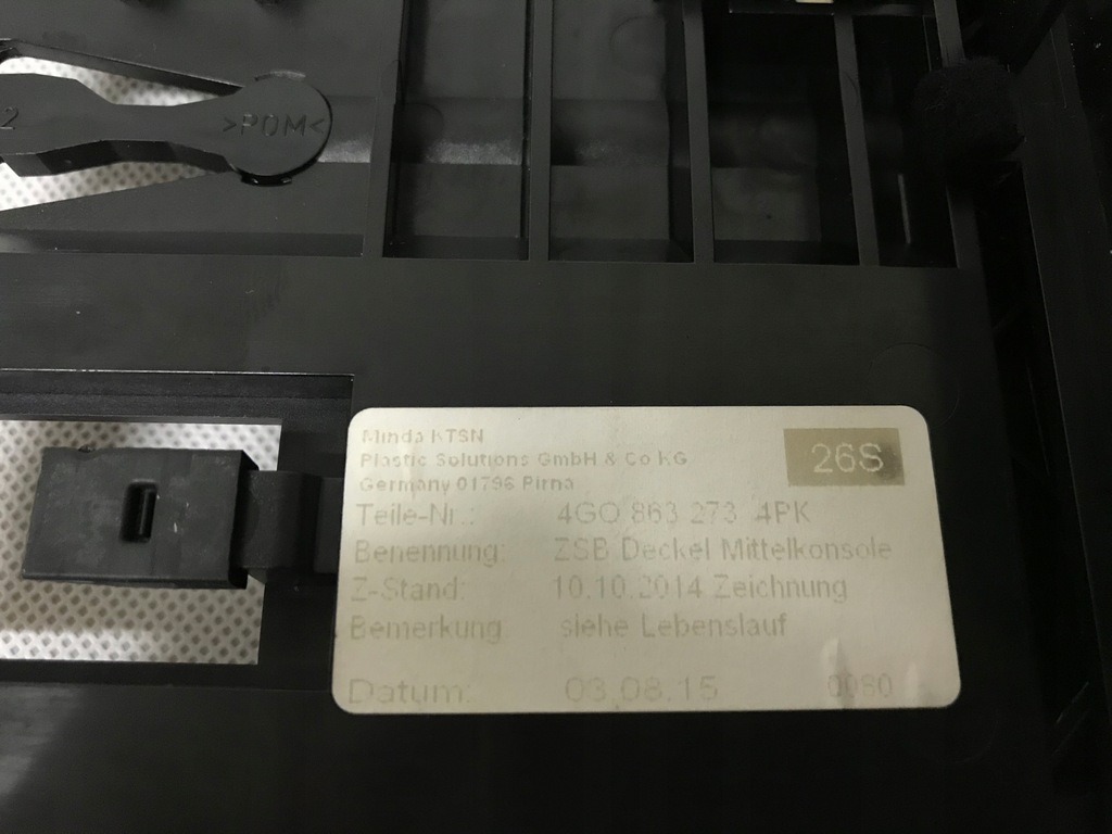 фото №7, Пепельница бардачок audi a6 c7 4g0863273