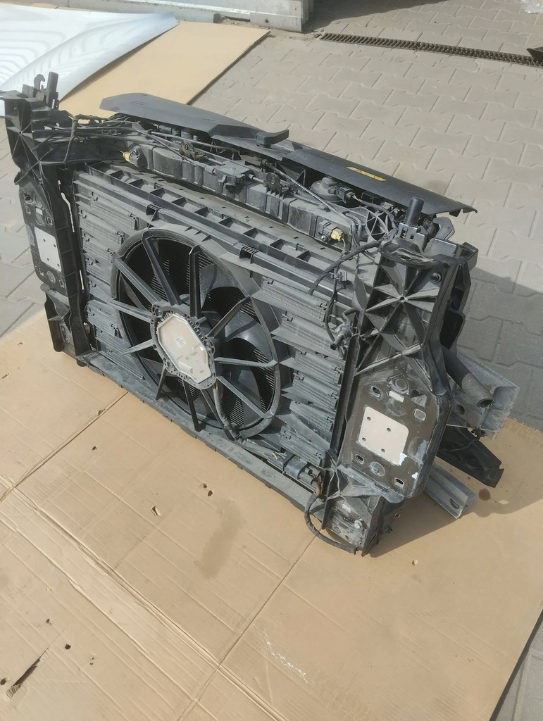 фото №6, Audi e tron e-tron підсилювач pas передній радіатор комплект