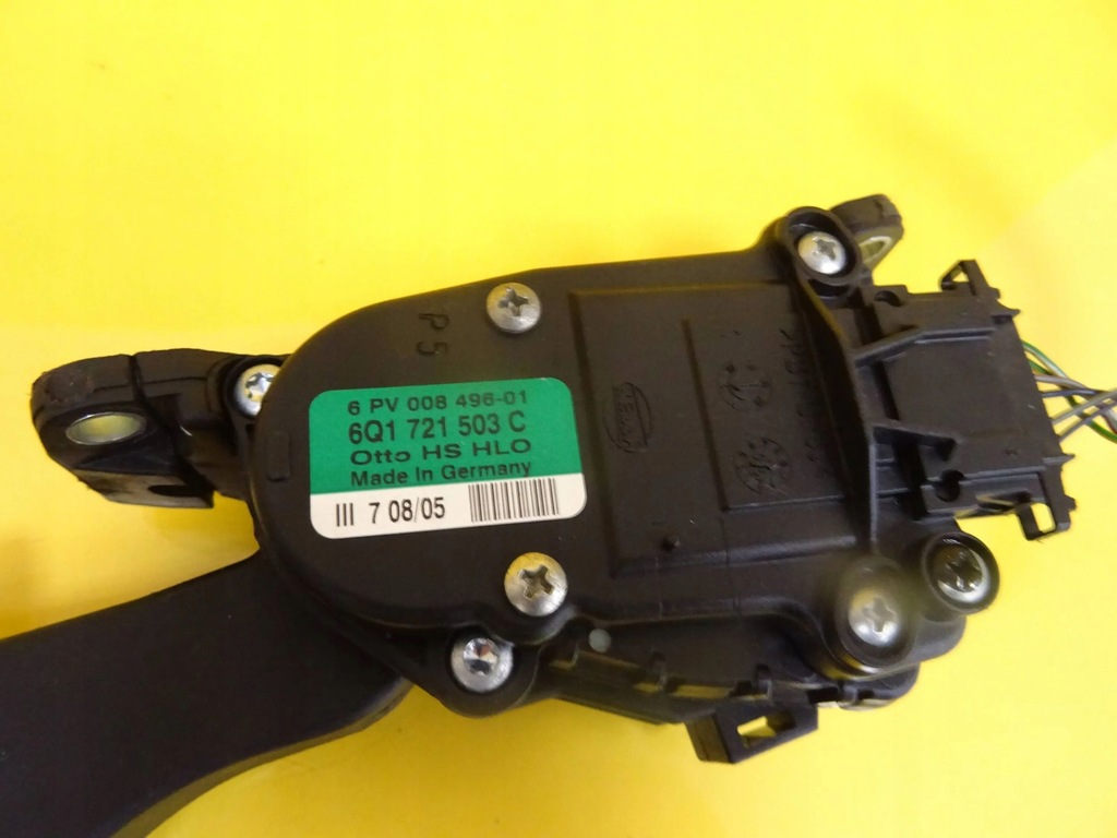 фото №5, Потенціометр газу vw fox 6q1721503c / 6q1721503f nr532