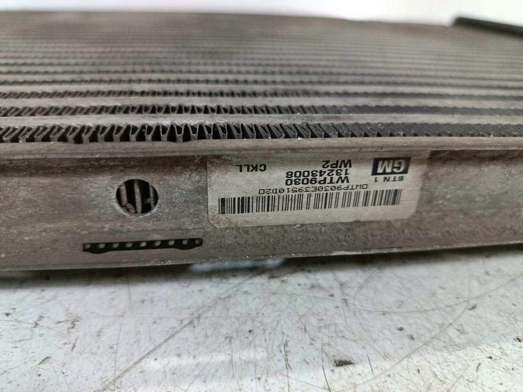 фото №8, Радиатор интеркулер opel zafira b 1.7 cdti 13243008