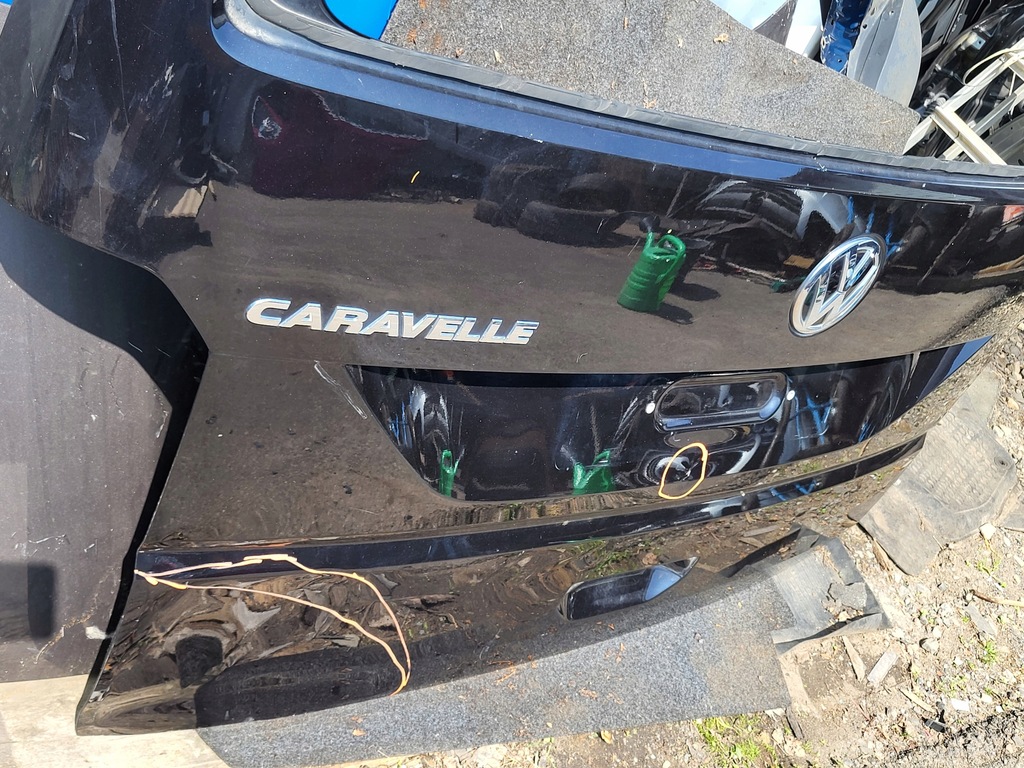 фото №10, Кришка багажника задня задня багажника емблема vw caravelle multivan vi t6 оригінальний номер czarna