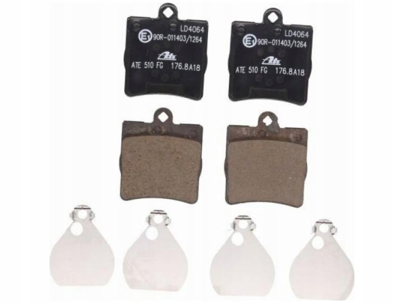 фото №1, Тормозные колодки задняя mercedes slk r170 2.0-3.2 96-04 r171 1.8 3.0 04-11