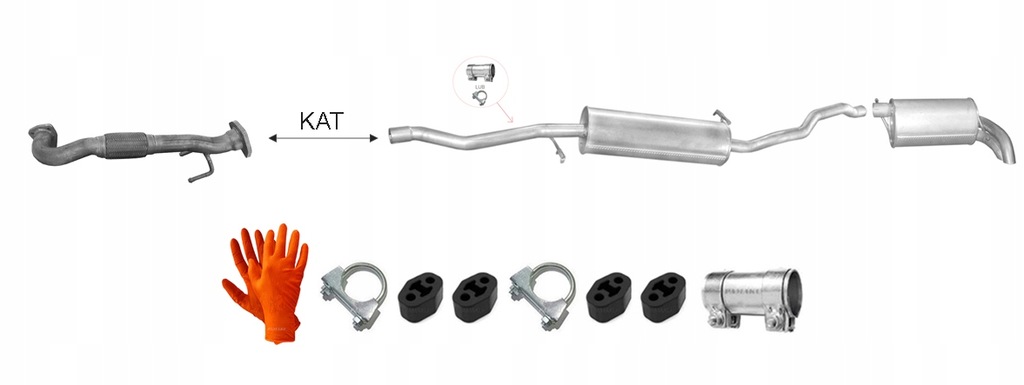 фото №8, Seat alhambra 1.9 2.0 tdi 2002-2010 система выпускной