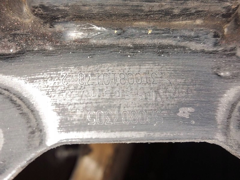 фото №9, Усилитель балка pod бампер задняя задняя seat altea 5p1 toledo iii 5p2