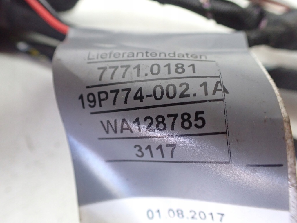 фото №11, Джгут кабелі двері правий задня bmw f26 x4 9379848