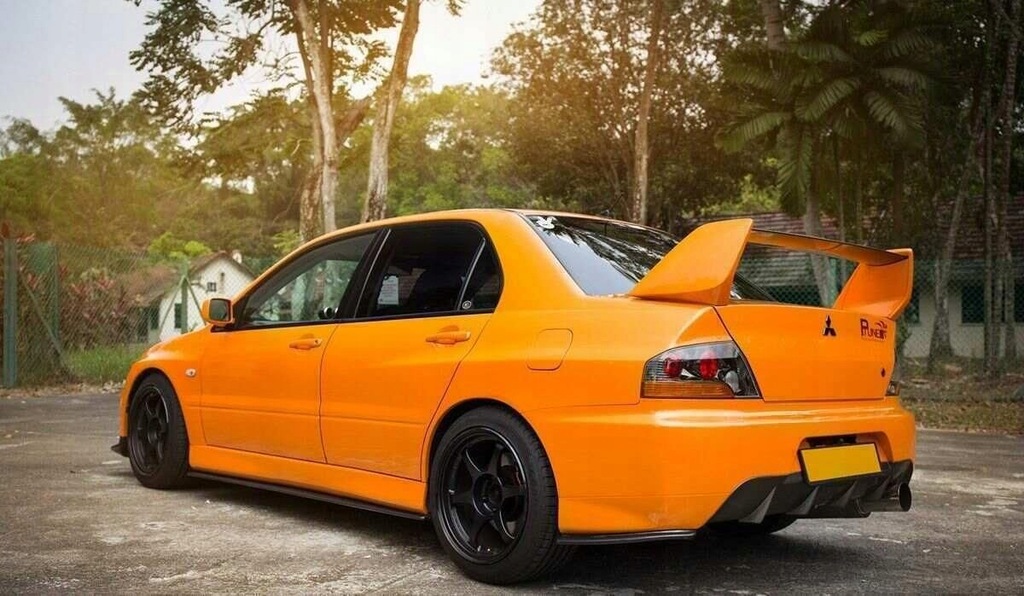 фото №9, Mitsubishi lancer evo vii viii ix спойлер спойлер evo look легкий с abs!