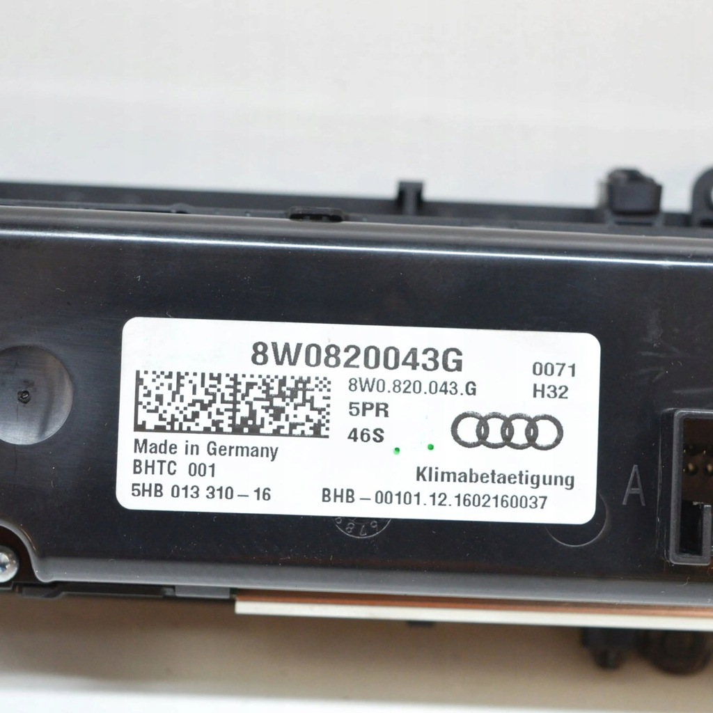 фото №7, Audi a5 2017 переключатель / выключатель обдув вентилятор