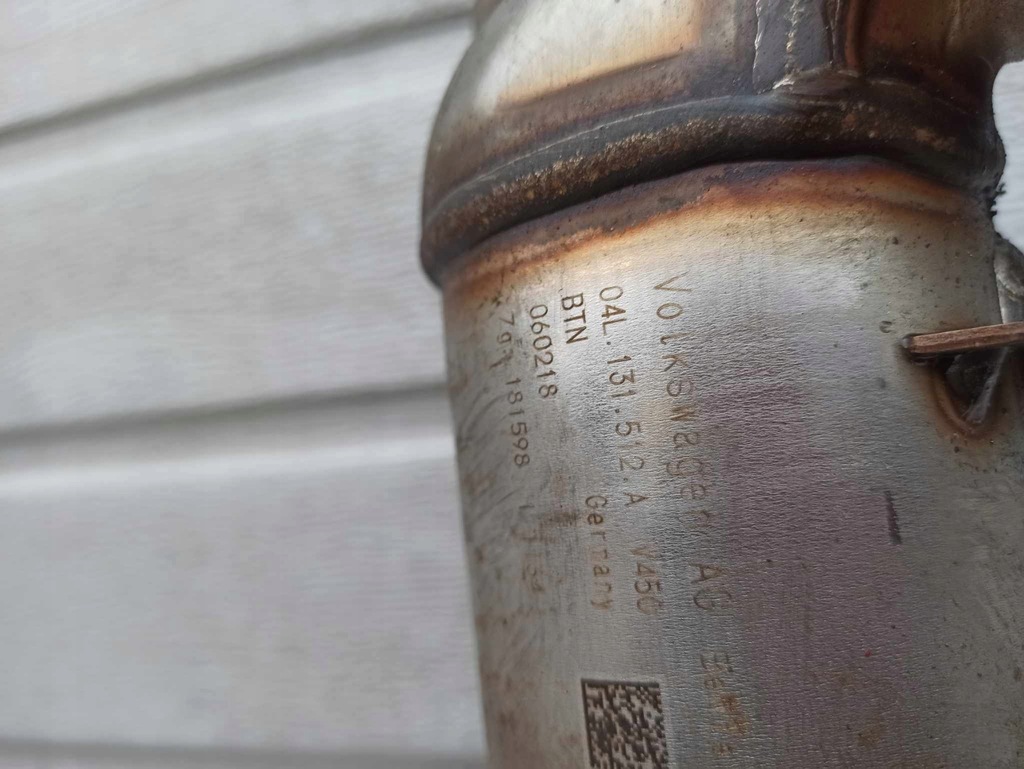 фото №7, Audi a5 8w каталізатор dpf фільтр часток твердих 04l131765bp 04l131512a