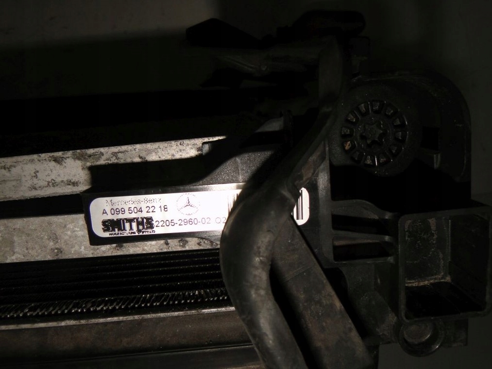 Mercedes c klasa w205 радиатор воды кондиционер вентилятор в Украине
