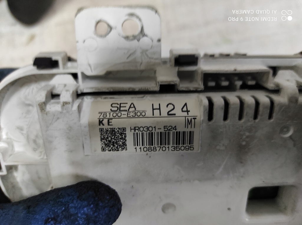 фото №7, Honda accord 2.0b счетчик приборы 78100-e300 uk