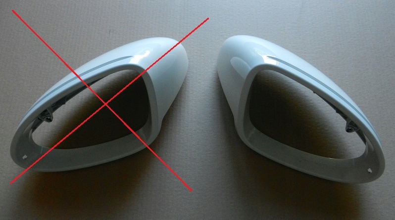 фото №1, 7p5 cayenne 2015+ корпус дзеркало накладка